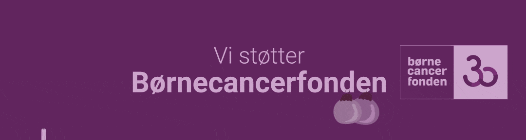 ❤️ Tak fordi du støtter – sammen hjælper vi børn med kræft