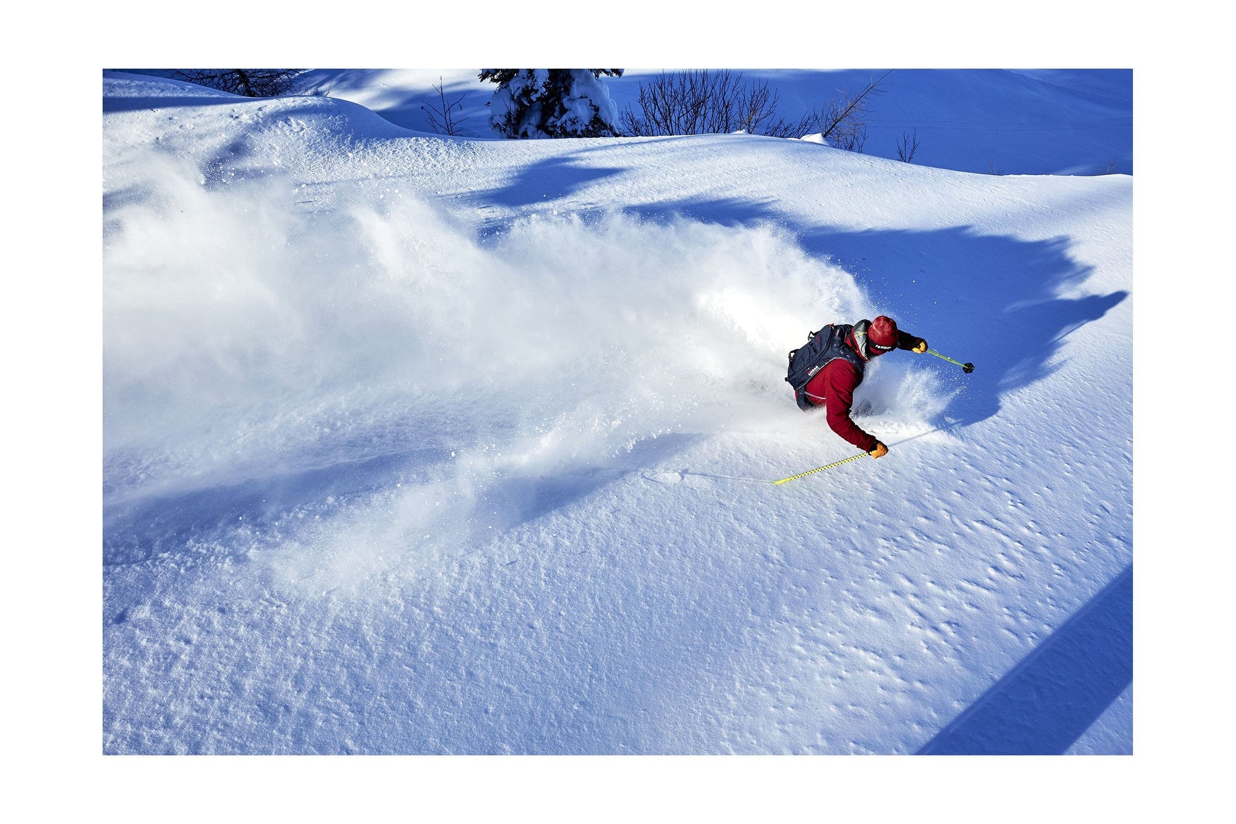 Skistave længde – Find den rette længde skistave - Steep & Deep