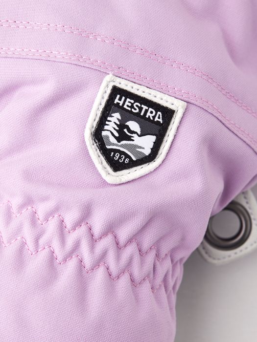Hestra Heli Ski Female 5-Finger Syringa / Offwhite