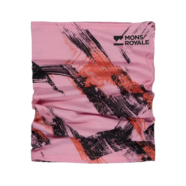 Mons Royale Unisex Daily Dose Merino Flex 200 Neckwarmer – Paintbrush Pink