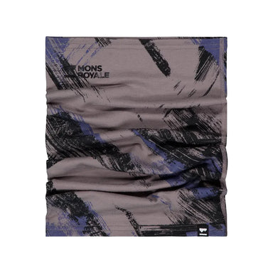 Mons Royale Unisex Daily Dose Merino Flex 200 Neckwarmer – Paintbrush Blue