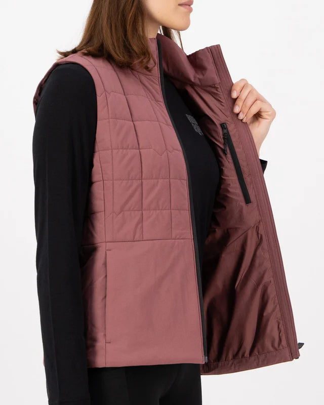Mons Royale Canyon Merino Insulated Vest Women