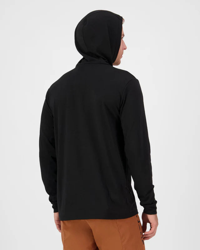 Mons Royale Pivot Merino Long Sleeve Hood