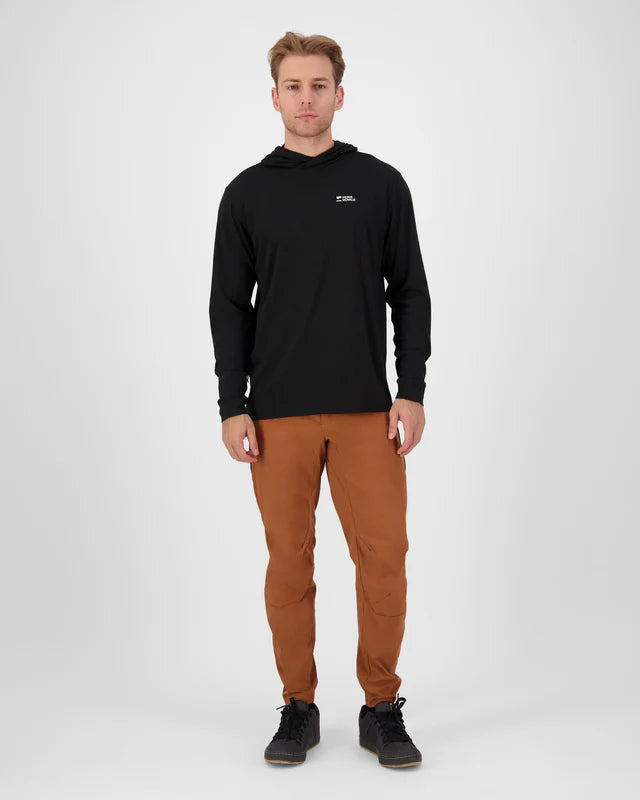 Mons Royale Pivot Merino Long Sleeve Hood