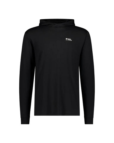 Mons Royale Pivot Merino Long Sleeve Hood – Stripe
