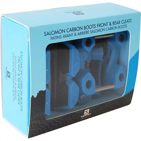 Salomon Carbon boots front & rear cleats
