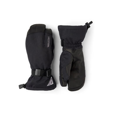 Hestra Powder Gauntlet - 3 finger Black