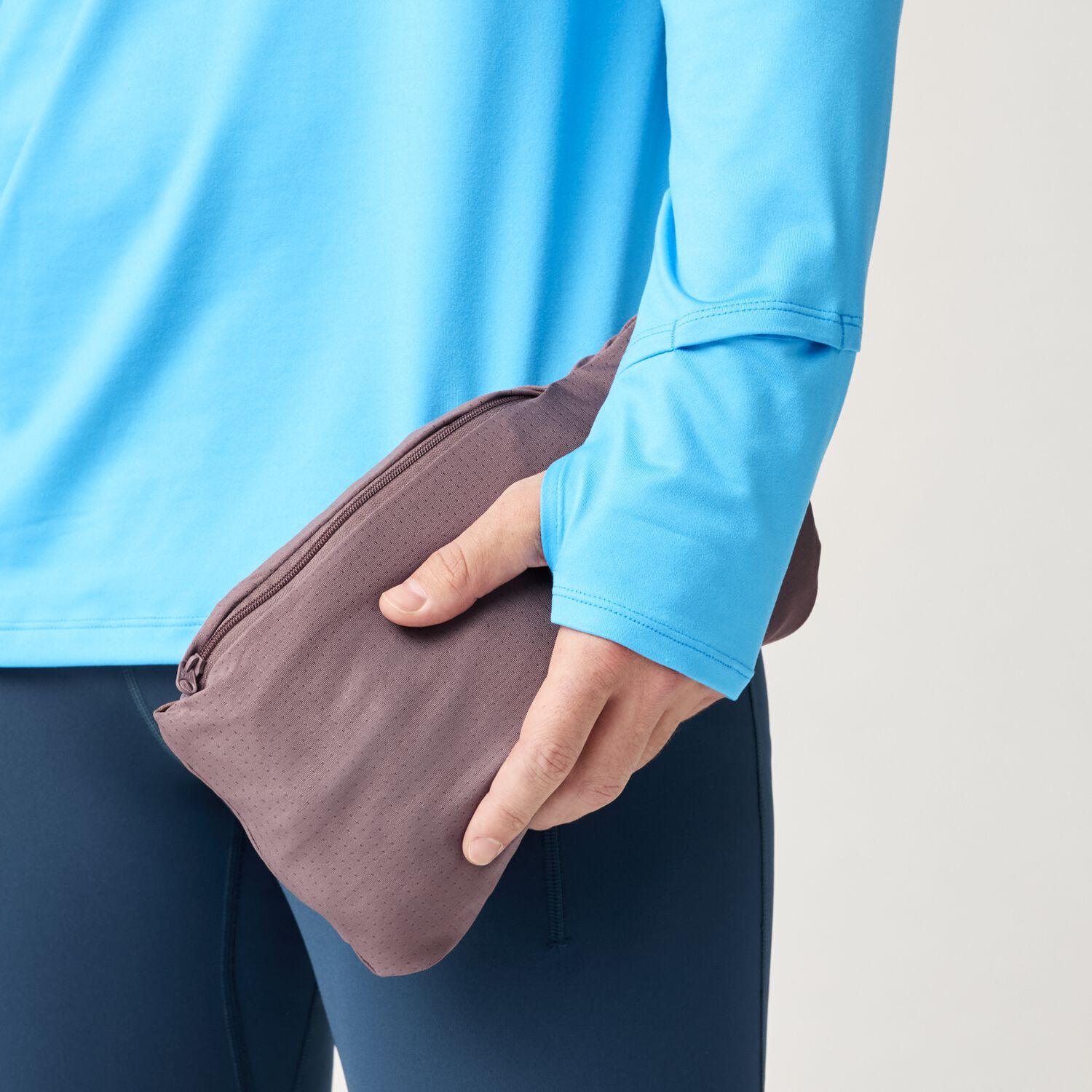 Brooks Canopy Packable Jacket - Herre - Peppercorn