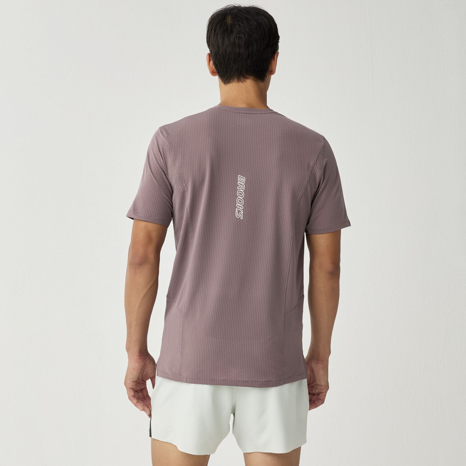 Brooks High Point Short Sleeve 2.0 - Herre - Peppercorn
