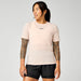 Brooks High Point Short Sleeve 2.0 - Dame - Rose Dust