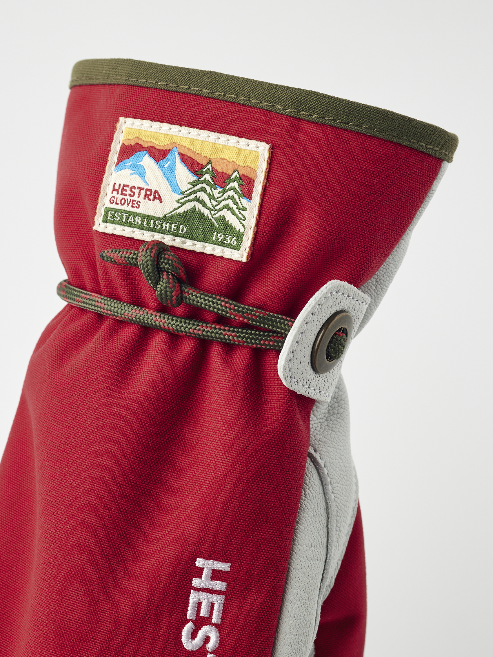 Hestra Wakayama Jr - mitt Red