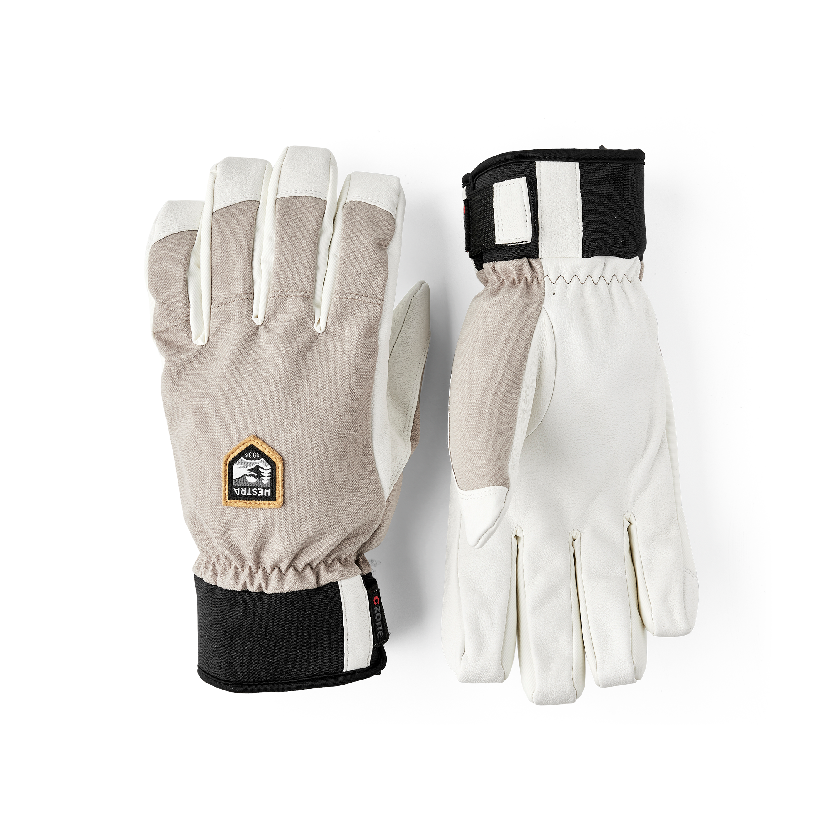 Hestra CZone Alpine - 5 finger Beige