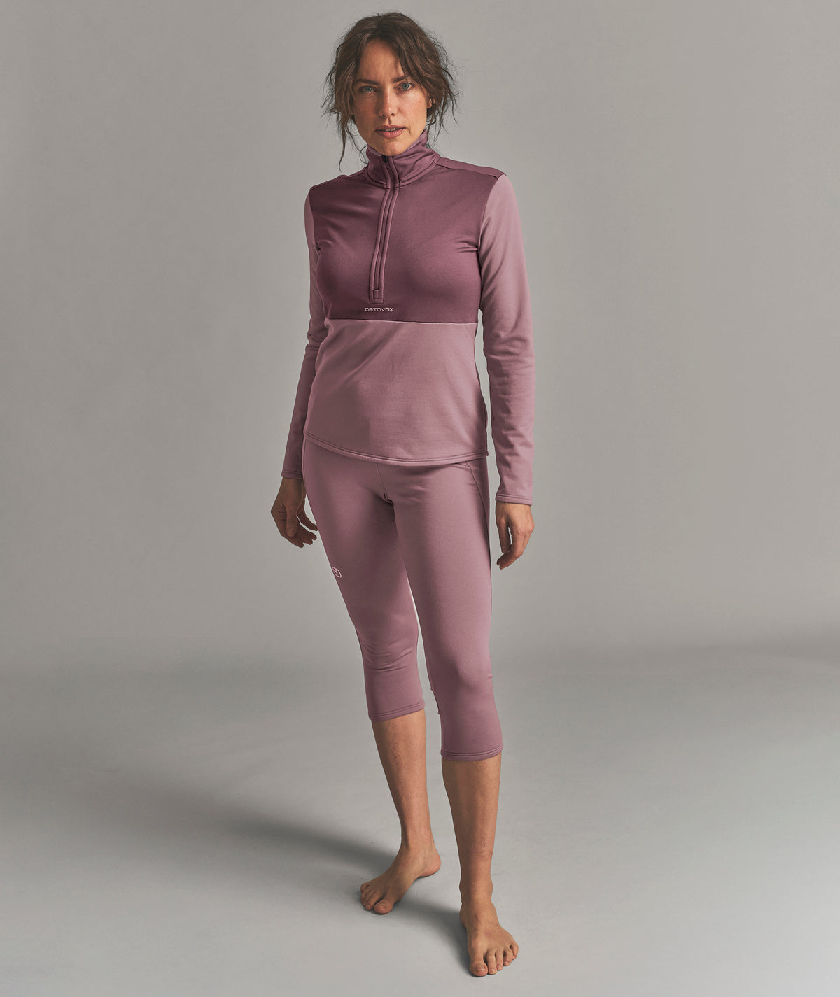 ORTOVOX FLEECE LIGHT ZIP NECK W