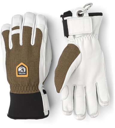 Hestra Army Leather Patrol 5-Finger Skihandsker – Olive