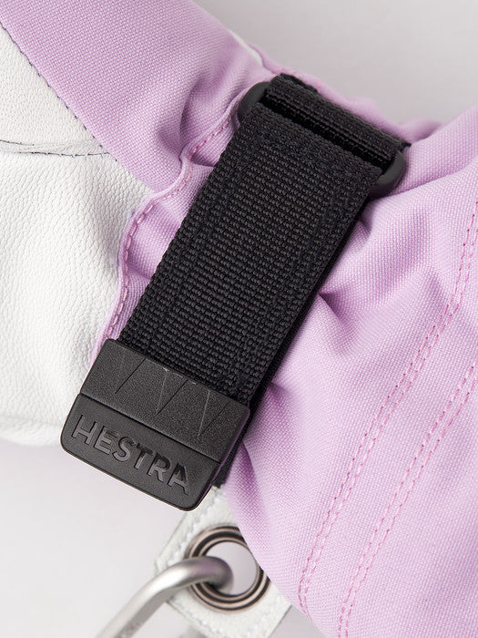 Hestra Heli Ski Female 3-Finger Syringa / Offwhite