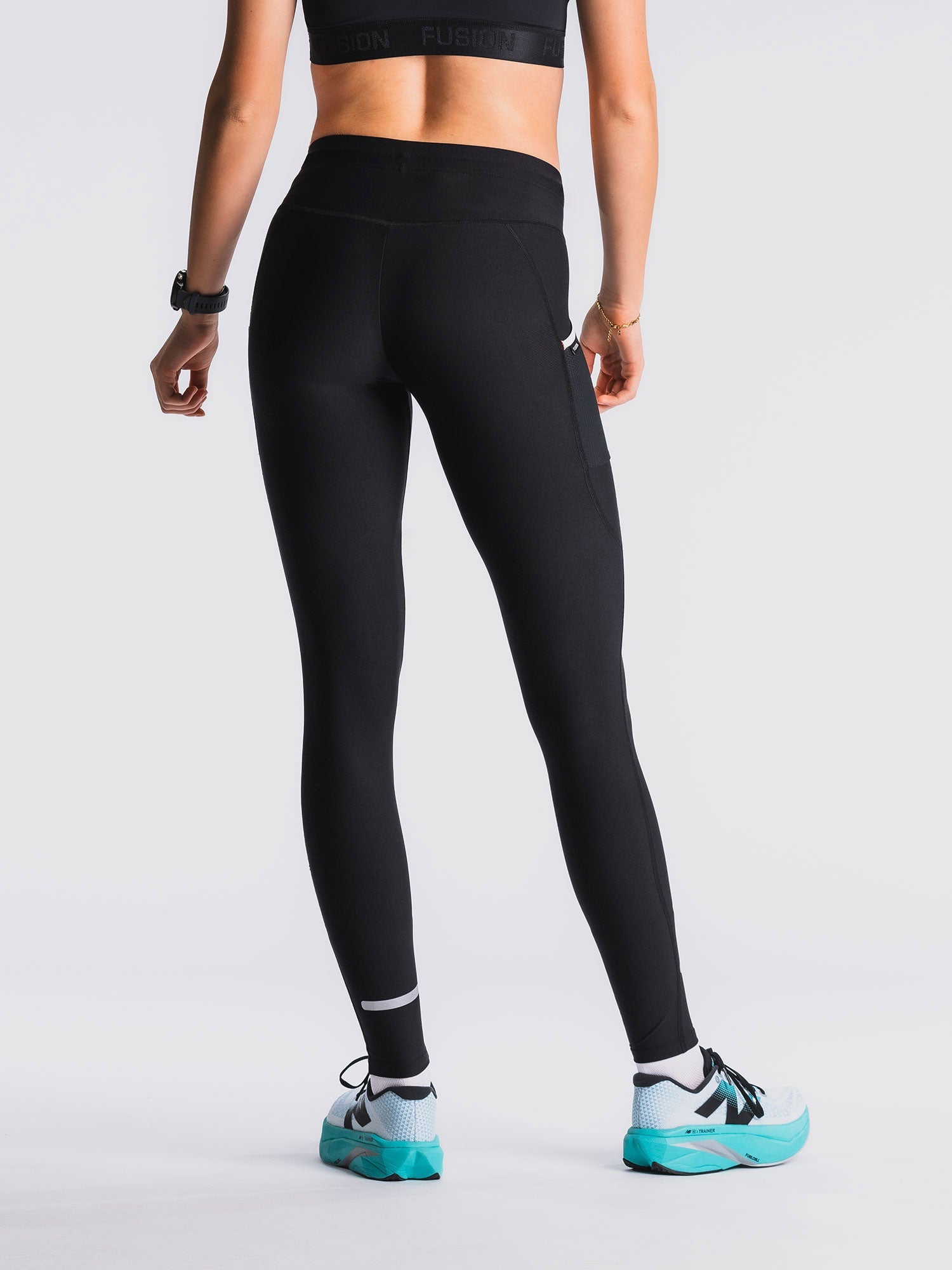 Fusion Hot Long Tights - Black