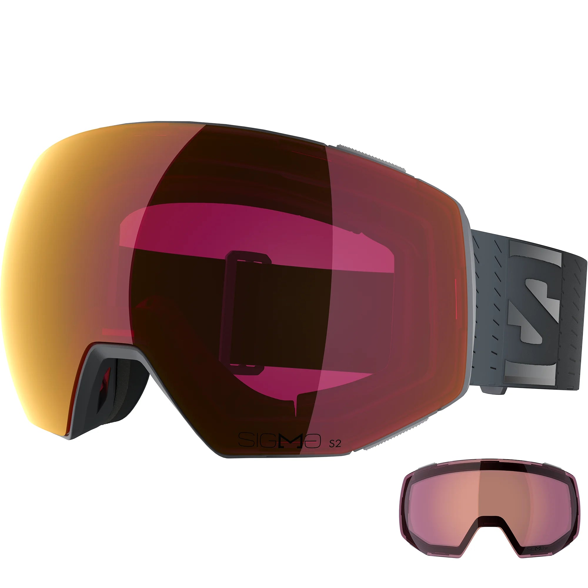 Salomon Radium Prime Sigma Skibrille med 2 linser