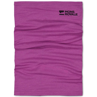 Mons Royale Unisex Daily Dose Merino Flex 200 Neckwarmer – Purple Bolt