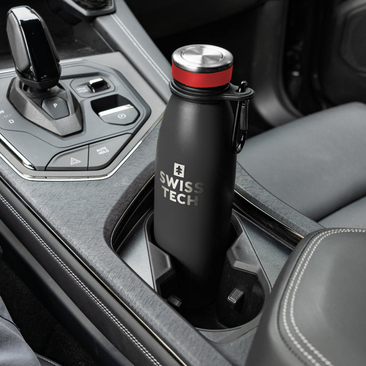 SwissTech Drikkeflaske 500 ml - Sort