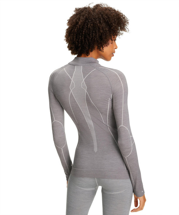 FALKE Women sleeve Shirt Zip Wool-Tech — Steep