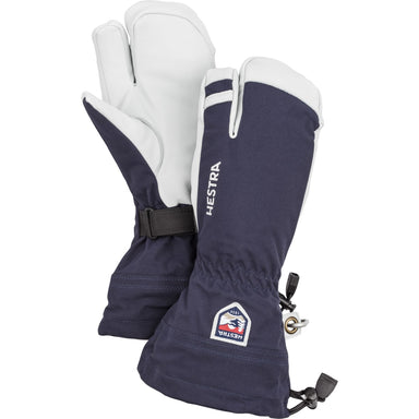 Hestra Army Leather Heli Ski 3-Finger Skihandsker – Navy