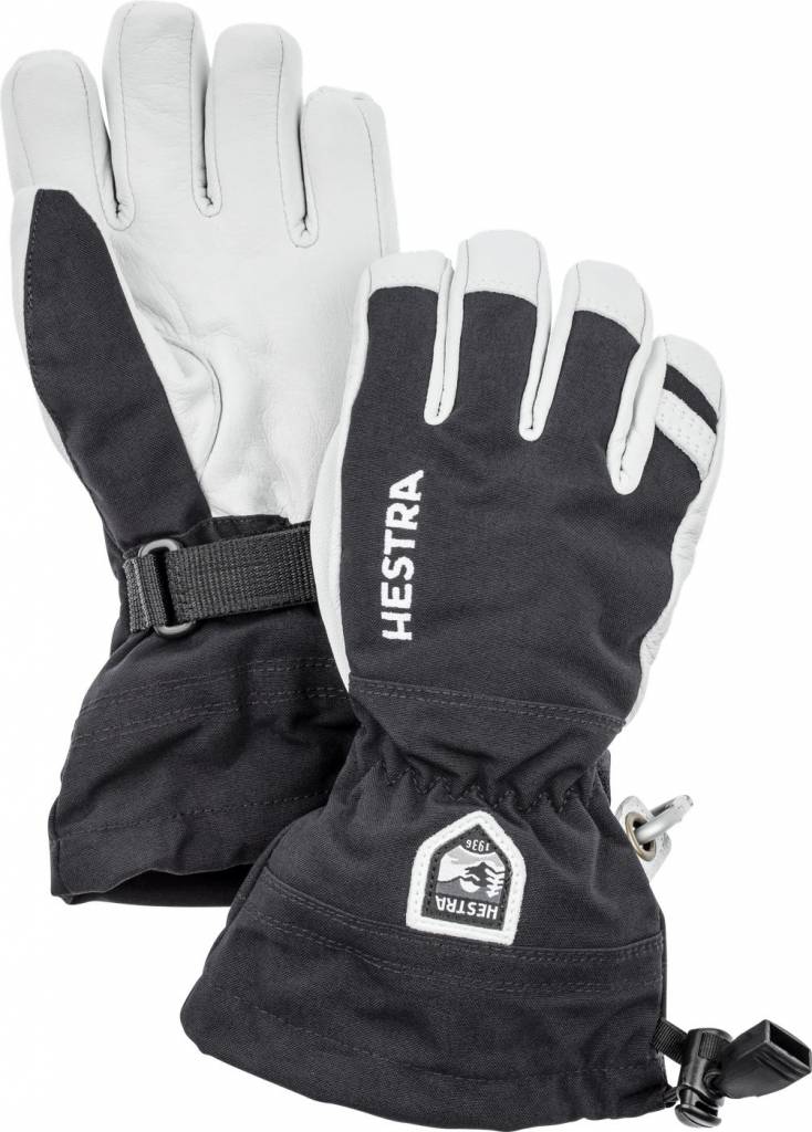 Hestra Army Leather Heli Ski Jr 5-finger