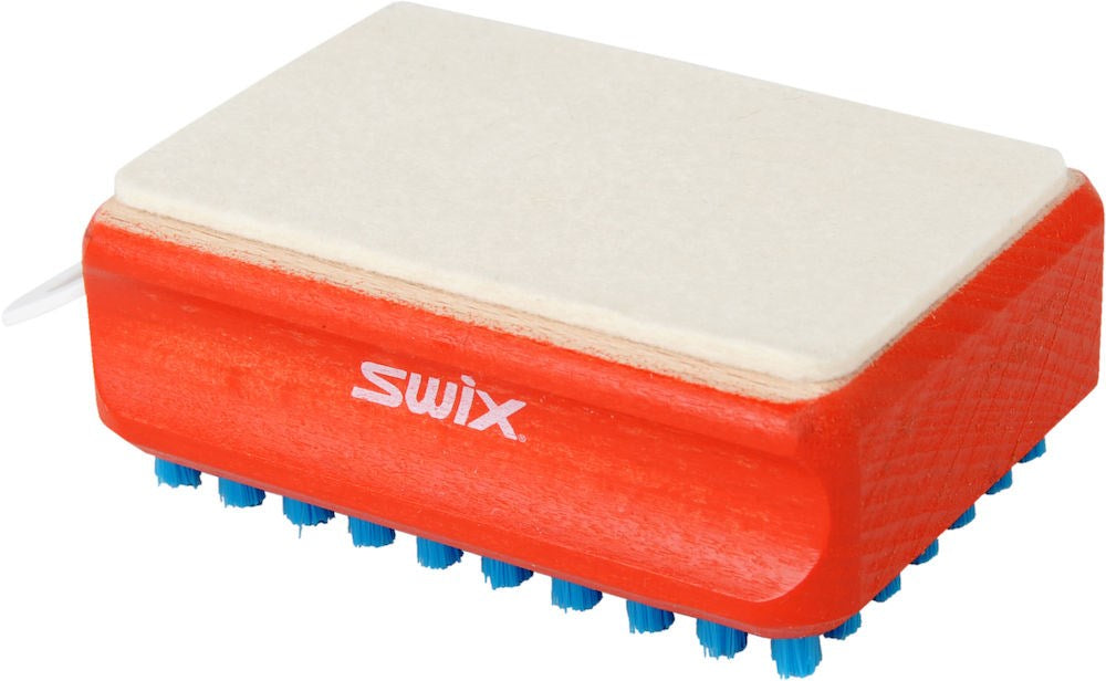 Swix Fine Nylon Combi Brush for wax and paste